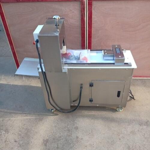 The new commercial cutting beef roll machine stainless steel CNC cutting lamb roll machine is safe and healthy