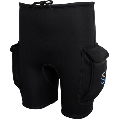 3mm Neoprene Mens Wetsuits Pants & Pockets Canoeing Swimming Surfing Knickers