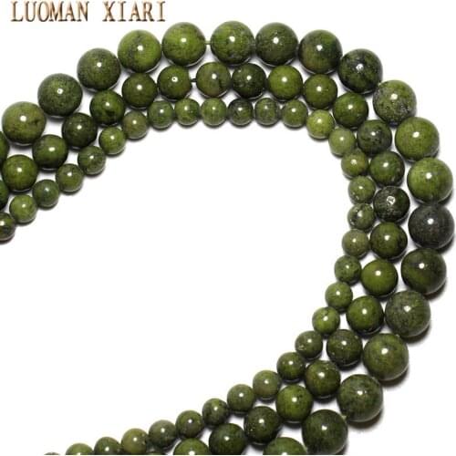 2016 New Green Lapis Lazuli Sodalite Natural Stone Round Beads For Jewelry Making 6/8/10/12MM DIY Bracelet Necklace Strand