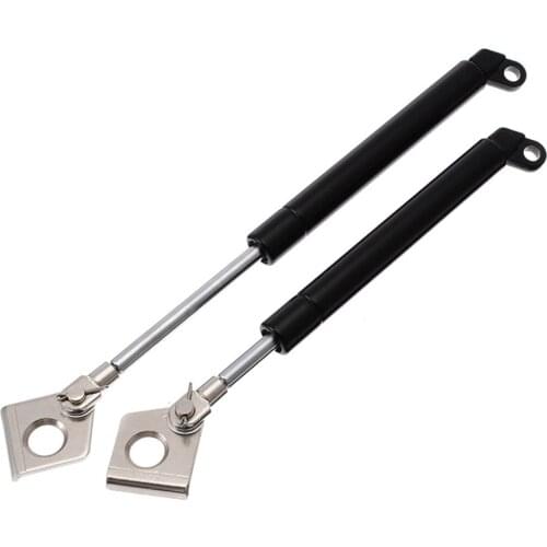 Durable Anti Breaking Strut Kit Accessory Car No Drilling Spring Steel Rustproof Tailgate Adhesive Slow Down For Ford Ranger T6