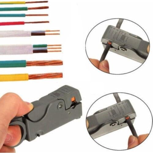 Coaxial Cable Stripping Pliers Wire Stripper Multi-purpose Video Cable Stripping Knife Coaxial Stripping Tool Networking Tools