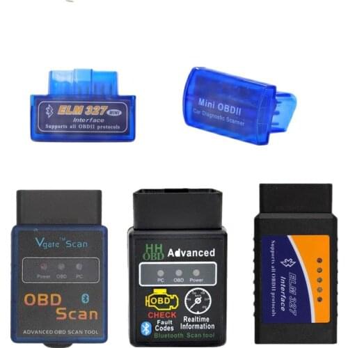 Super V2.1 Mini-elm327 Bluetooth OBD2 EOBD2 ULME 327 Codeleser HHOBD Mini OBDII scan-werkzeug