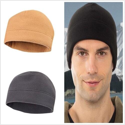 Outdoor Fleece Hat Cycling Cap New Warm Sports Bicycle Cap Military Tactical Cap Windproof Fishing Hiking Camping Winter Hat