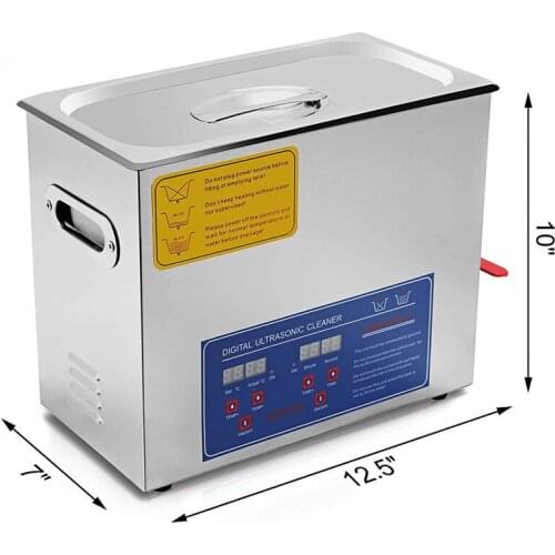 Ultrasonic Cleaning Machine Cleaning Tools Ultrasonic Cleaner 6L For Glasses Watch Jewelry