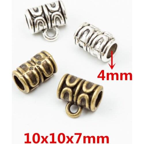 35 pcs/lot Fashion zinc alloy Pendant Clasps Metal Large Hole Beads charms DIY European Bracelet jewelry Fittings making 6064