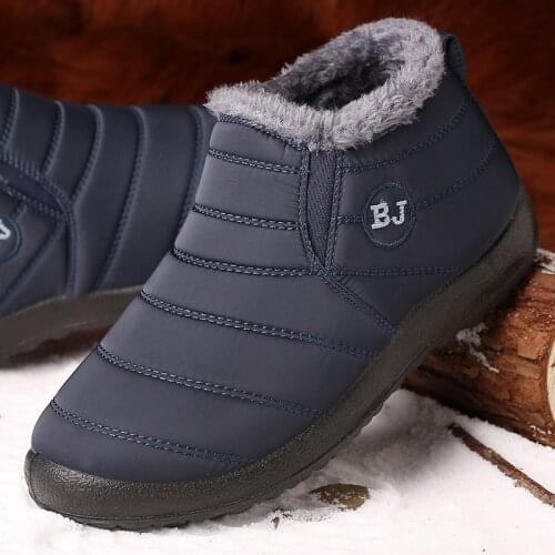 Women Snow Boots Plush Warm Ankle Boots for Women Chunky Winter Shoes Women Waterproof Women Boots Platform Female Booties