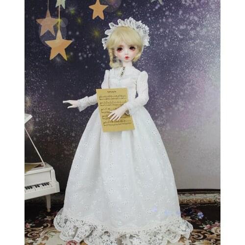 1/4 1/3 scale BJD clothes accessories Nightdress vintage dress for BJD/SD MSD SD13 doll accessories C0388