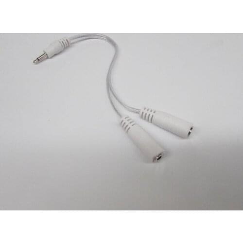 2 in 1 DC head 3.5mm electrode wire/cable leads laser accessories for Medical laser therapy instrument