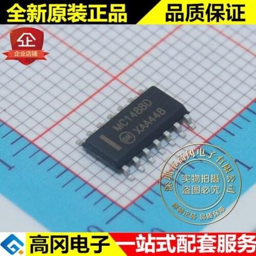 5pieces MC1488DR2 MC1488D SOP14 ON 4232