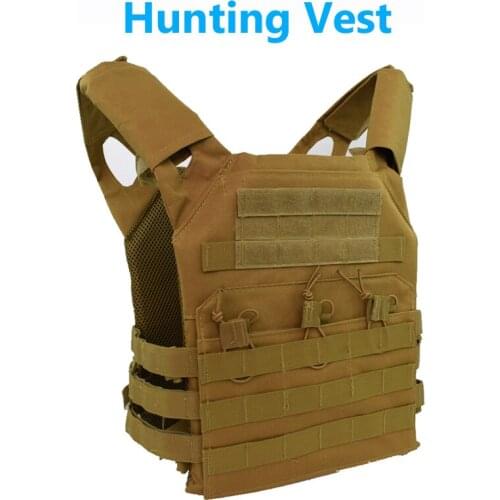 600D Nylon Army Tactical Vest Outdoor Military Paintball Airsoft Hunting Vest For CS Wargame Combat Protective Carrier Vest