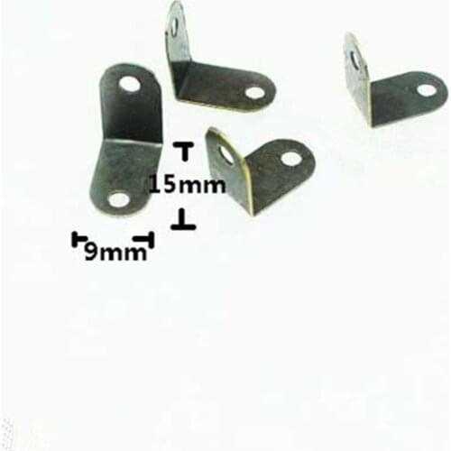 Antique Bronze Mini Corner Decorative Protectors Jewelry Gift Box Wooden Case Decorative Feet Leg Corner Protector for Furniture