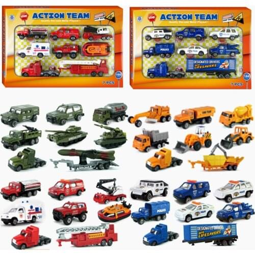 Oy car, Alloy models, Fire truck, military simulation model toys, Childrens toys gifts