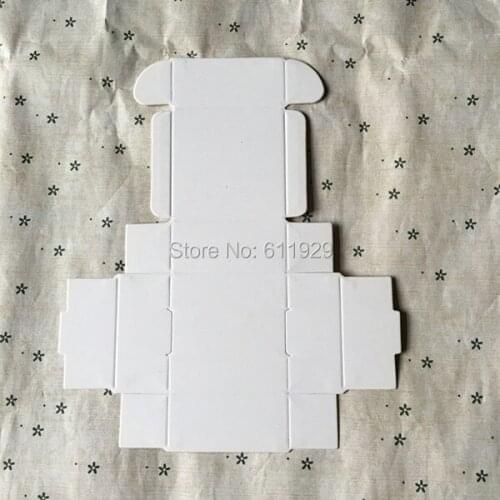 Free shipping DIY white blank packing box 5.5x5.5x2.5cm/gift packing box/accessories packing box/candy packing box 50 pcs a lot