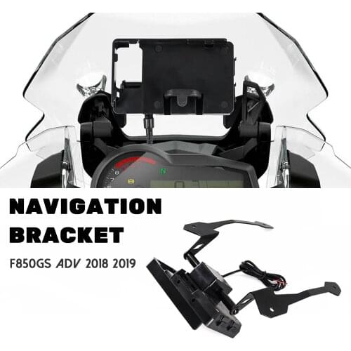 For BMW F850GS ADV F 850 GS Adventure F850GS Motorcycle windshield Stand Holder Phone Mobile Phone GPS Navigation Plate Bracket