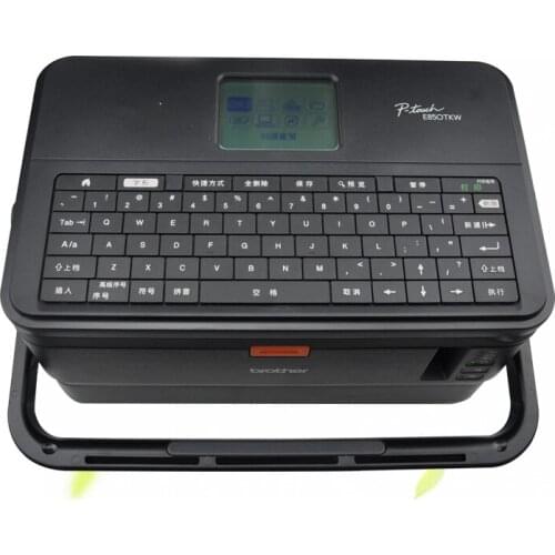 Labeling machine Label Line Number PT-E800T/E800TK Line Number PT-E850TKW Can be Printed by Wireless Connection