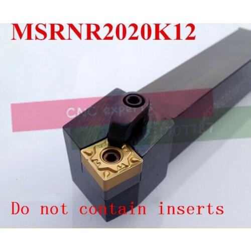MSRNR2020K12,Metal Lathe Cutting Tools Lathe Machine CNC Turning Tools External Turning Tool Holder M-Type MSRNR/L