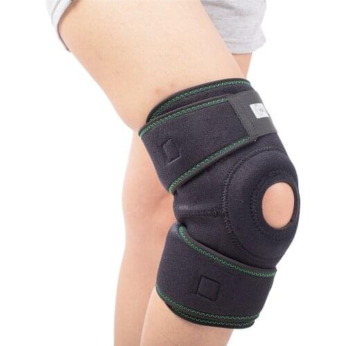 Knee Brace Training Elastic Pressure Point Knee Support Brace Kneepad Relieve Pain