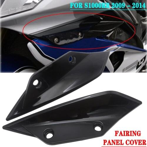 Motorcycle Front Fairing Panel Cover Case Wing For BMW S1000RR 2009 - 2014 2010 2011 2012 2013 Carbon Fiber Black Clear Fairings