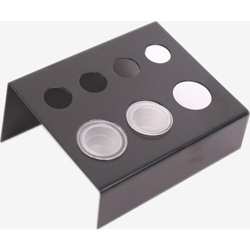 Stainless Steel Tattoo gun Ink Cup Holder Stand Permanent Makeup Microblading Pigment Cup Rack Tattoo Accessories