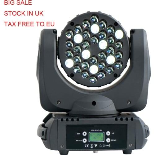 Discount STAGE LIGHT 36x3W C-ree 4in1 RGBW LED Moving Head Beam DJ Equipment Stage Beam Light Discco Event LED Par Light
