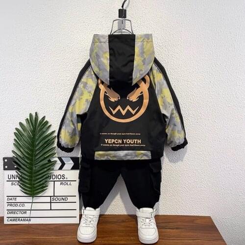 Spring Autumn jacket kids kids clothing boys clothes children coats boys Windbreaker fashion cartoon hooded 2T to 12 Yrs