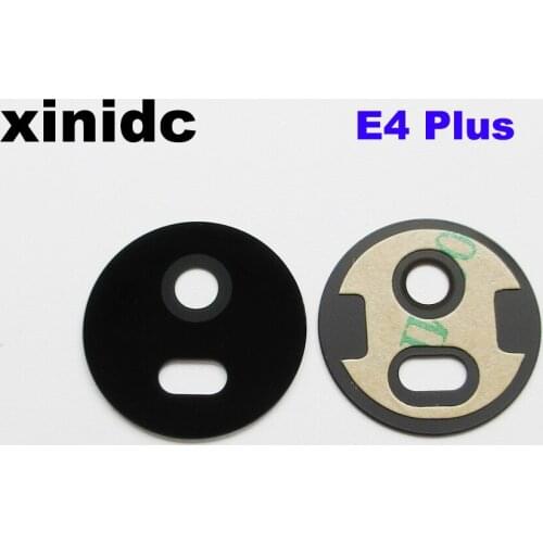 Xinidc 50pcs For Motorola Moto E4 Plus Back Rear Camera Glass Lens with Adhesive Sticker Free Shipping