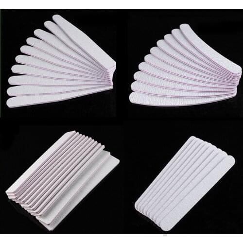 2021 New Nail Polish Remove Nail Buffer Nail Grinding Polishing Manicure Nail Sanding Nail File 100/180 Grit Sandpaper