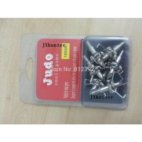 6pieces/lot archery hunting compound bow broadhead judo broadhead 100gr free shipping