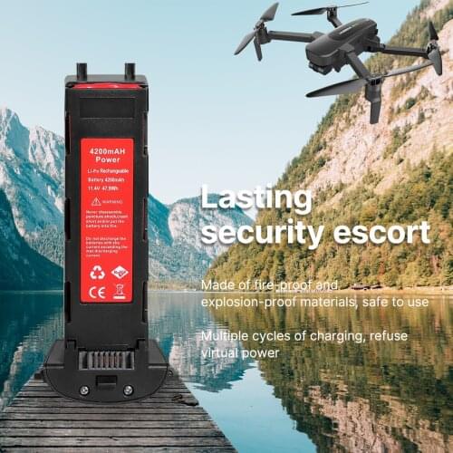 HOT SALE 4200mAh Battery for Hubsan H117S Zino GPS RC Quadcopter Spare Parts 11.4V Battery for RC FPV Racing Camera Drones