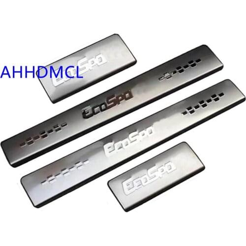 Car Welcome Pedal Threshold Strip Door Sill Strip For Ford Ecosport 2013 2014 2015 2016 2017 2018