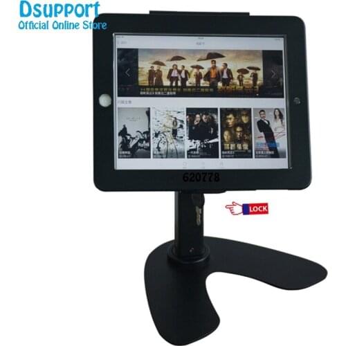 Secured Tablet Mounted stand support for iPad 9.7 restaurant order retail POS system