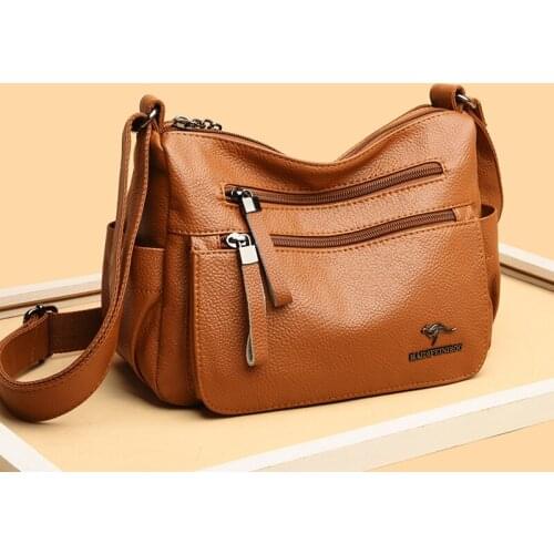 High Quality Leather Shoulder Bag Luxury Brand Handbags Large Capacity Designer Bags Big Handbags for Women 2020 Crossbody Bag