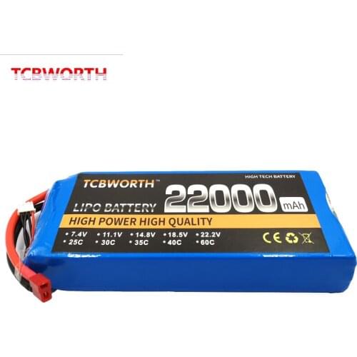 3S RC LiPo Battery 11.1V 22000mAh 25C RC Batteries For RC Airplane Quadrotor Helicopter Drone Car Boat 3S 22Ah Battery LiPo