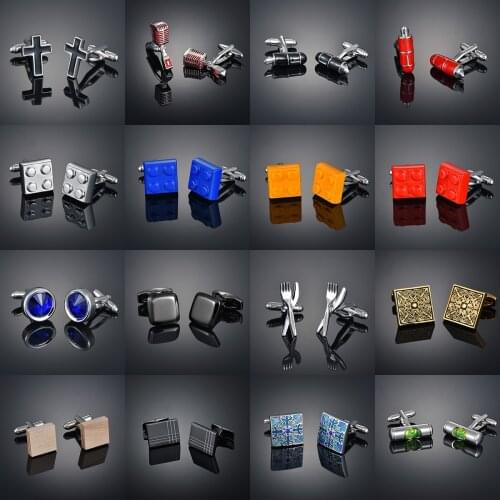 Copper material, plating, entertainment, hobbies, cufflinks, musical notes, chromatics, piano, guitar, French shirt, acce