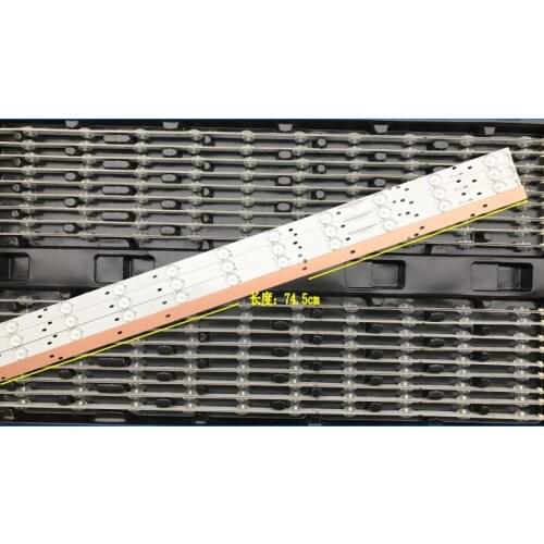 NEW LED backlight strip CL40-D611-V06 For TV LCD screen LED 3V 11lamp 74.50cm