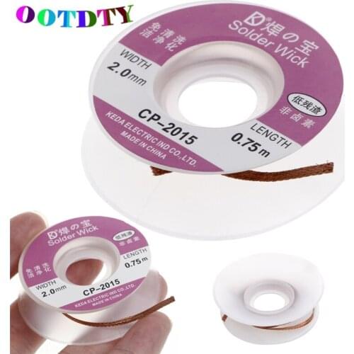 OOTDTY Desoldering Braid Solder Remover Wick