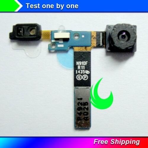 Original For Samsung Galaxy Note4 N910F Replacement Front Camera Modules Flex Cable Note 4 Front Camera Phone Flex Free Shipping