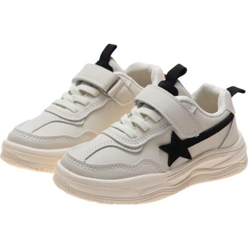 Girls Boys Sports Shoes 2020 New Spring Fashion Wild Child Sneakers Teenage Soft Bottom Shoes Kids Casual Shoes EU27-37