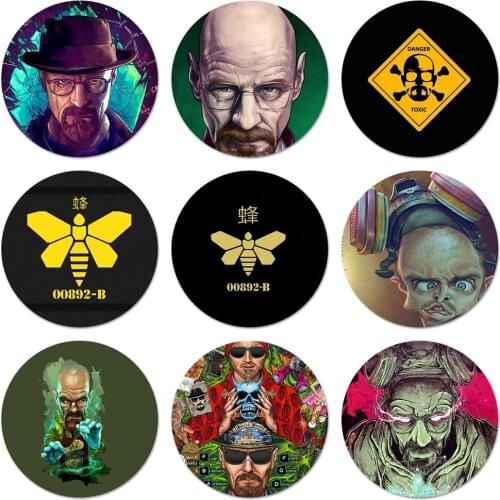 Breaking bad sneaky pete Icons Pins Badge Decoration Brooches Metal Badges For Backpack Decoration