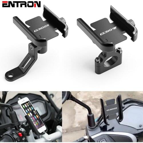 2021 New For BMW G310GS G310R G 310 GS/R 2020 2019 2018 2017 Motorcycle Rotable Mobile Phone Holder GPS Navigation Sdand Bracket