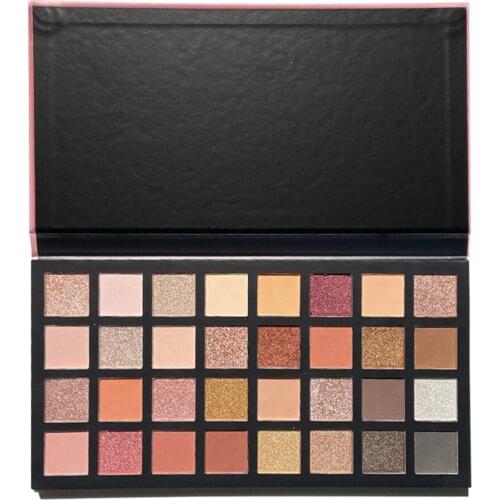 32 Color Eyeshadow Palette Lasting Eye Makeup Private Label Custom Cosmetics