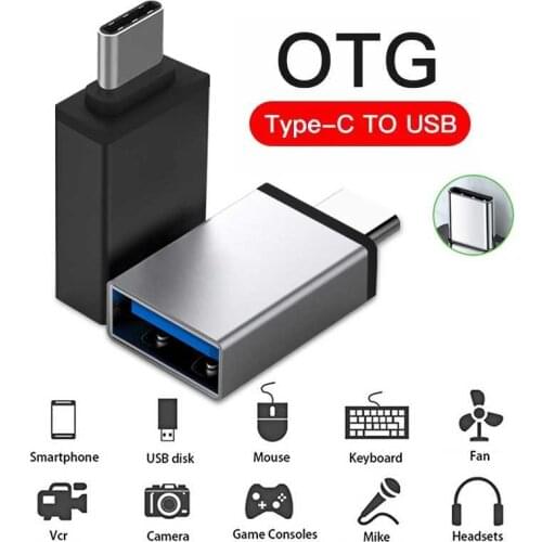 USB C OTG Adapter Fast USB 3.0 To Type C Adapter For Macbook Pro Xiaomi Huawei Samsung Mini USB Adapter Type C OTG Converter