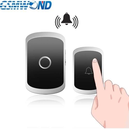 433MHz wireless doorbell smart home Waterproof 300m distance wireless working Door Bell Chime EU AU UK US Plug Optional