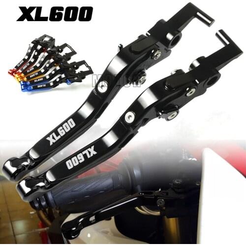For Honda XL600 LMF 1985 1986 XL600LMF XL 600 LMF Motorcycle CNC Aluminum Adjustable Folding Extendable Fold Brake Clutch Levers
