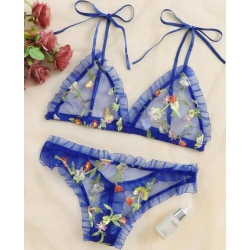 Hot Erotic Cup Bra Sets Sexy Lingerie Underwear For Women Wire Thin Lingerie Breathable Comfortable Bras Set Erotic Underwear