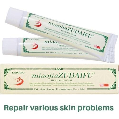5Pcs NO BOX Zudaifu Skin Psoriasis Cream Dermatitis Eczematoid Eczema Ointment Treatment Psoriasis Cream Herbal Skin Care Cream