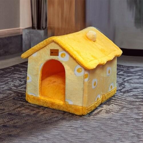 M Dog House Cama Gato Cat Bed игровой комплекс для кошек Deep Sleep Comfort In Winter лежанка для собак removable Pet Supplies