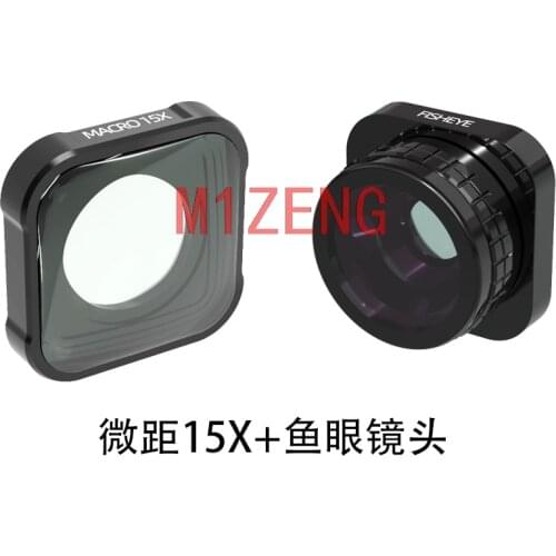15x macro lens fisheye Lens for gopro hero 9 gopro9 camera