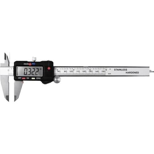Metal 6-Inch 150mm Stainless Steel Electronic Digital Vernier Caliper Micrometer Measuring