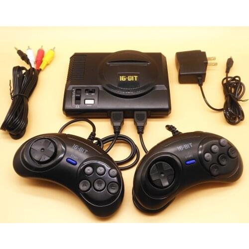 Mini Retro Video Game Console With 16-Bit Built-In 208 Different Games, Two Gamepads And Av Output For Nintendo